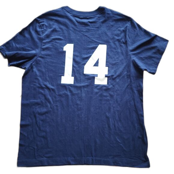 The Nike Tee New York Yankees #14 Baseball T-Shirt Size XL Blue - Picture 2 of 3